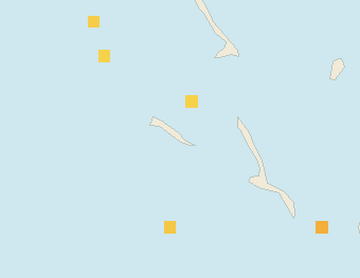 Satellite floating-algae map near Great Exuma, Jul 2026 (opens full map image in a new tab)