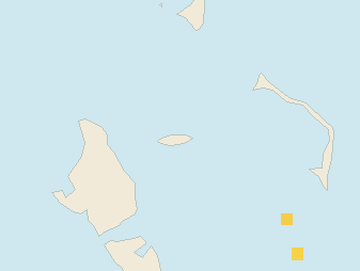 Satellite floating-algae map near Nassau and Cable Beach, Jul 2026 (opens full map image in a new tab)
