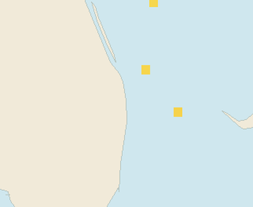 Satellite floating-algae map near Palm Beach, Aug 2026 (opens full map image in a new tab)